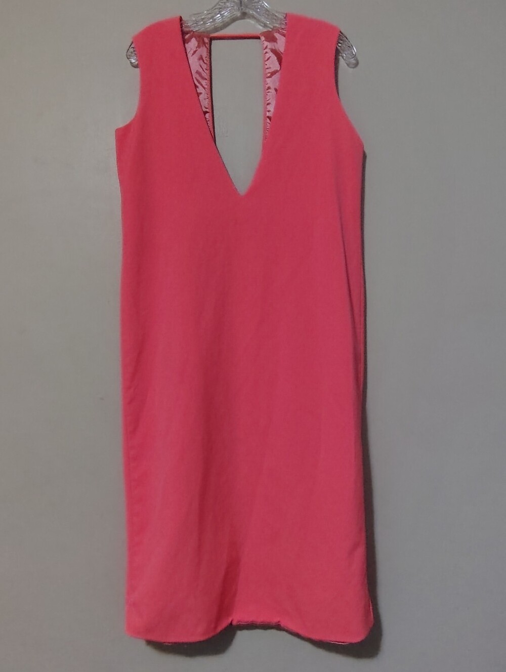 Solace London Bright Pink Lined Dress